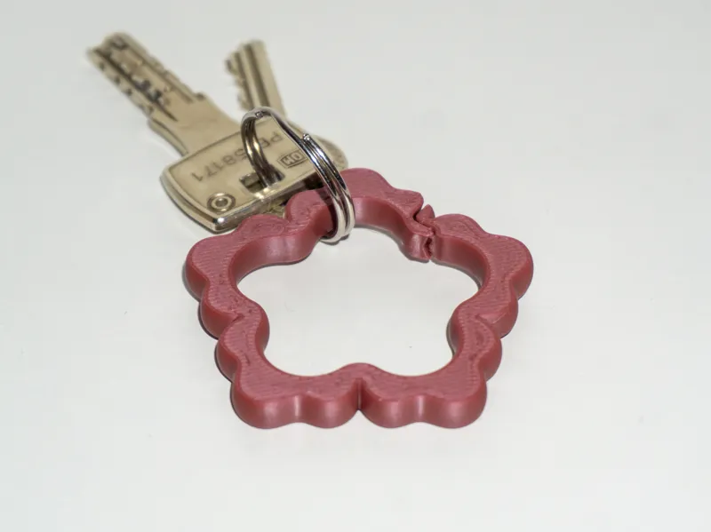 Hibiscus Carabiner