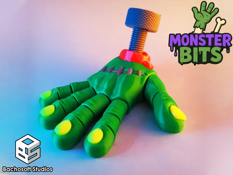 Monster Bits | Articulated Frankenstein Hand