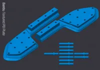 Split size multi-hole - 0.2mm layer, 2 walls, 15% infill
