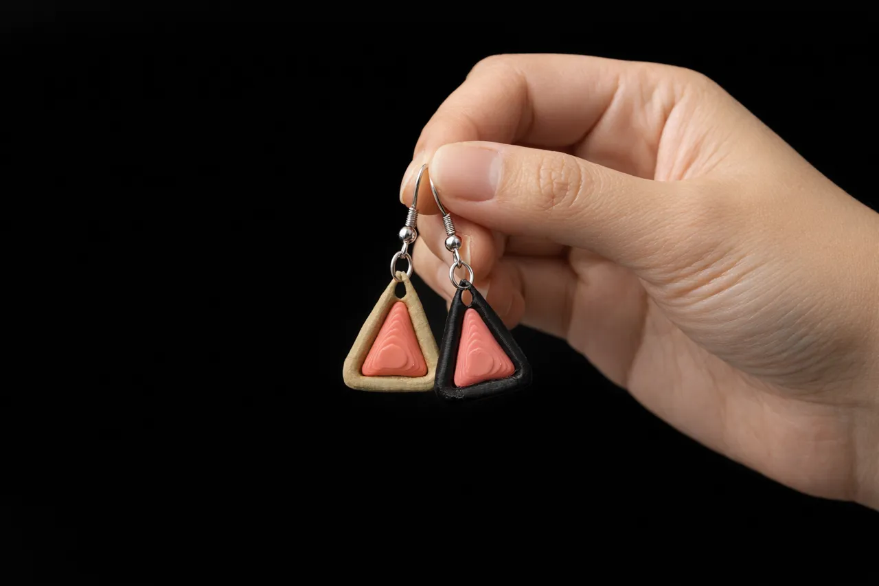 Cat Ear Earrings view 2