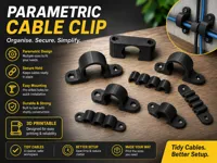 Cable Saddle Clip 15mm