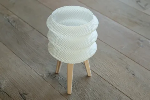 Tripod Lamp 2.0 - 3 different Shade Options view 3