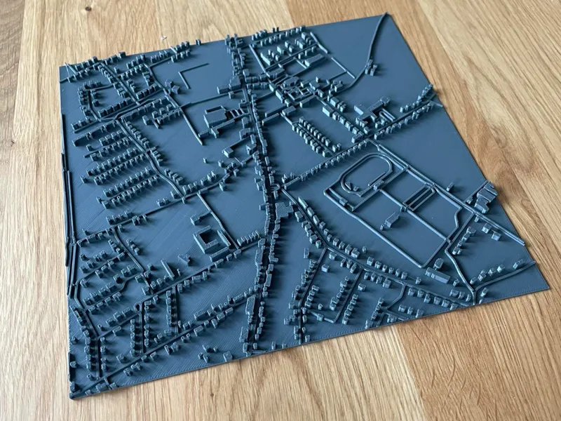 3D city map