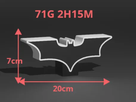 BATMAN LOGO LEDBOX LAMP WALLART ROOM DECOR marvel