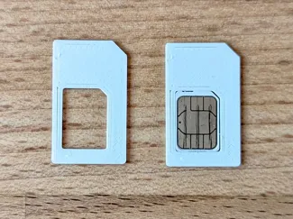 Nano SIM card adapter