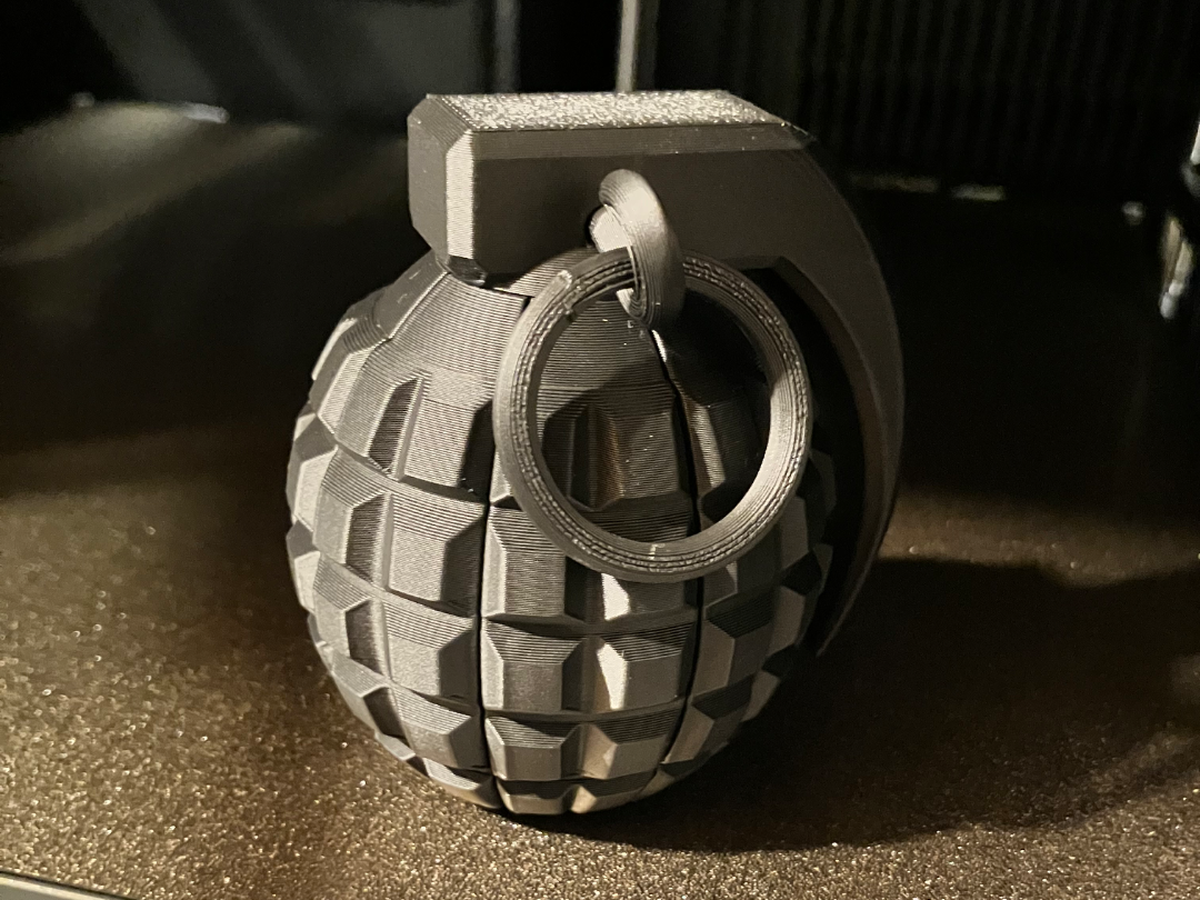 Fidget Grenade Pin Drop