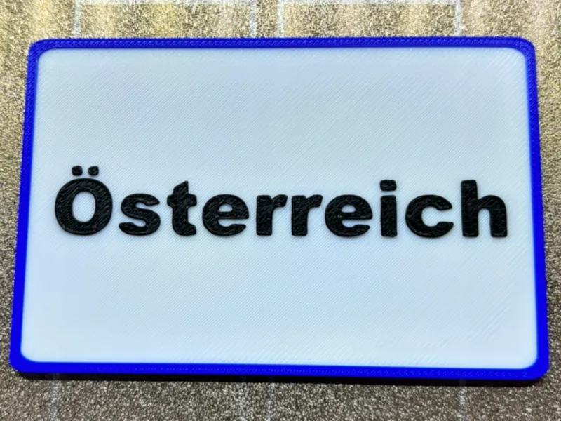 Österreich Ortstafel
