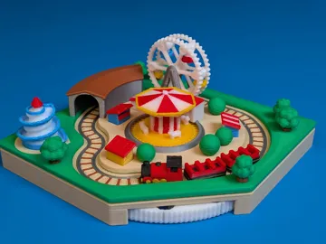 Escenografía en miniatura: Mini Train - Functional Amusement Park — vista de referencia 2