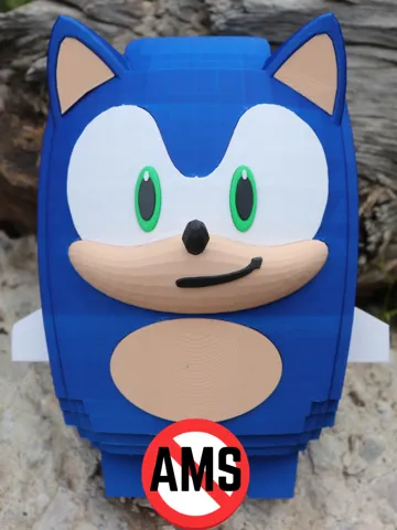 Accesorio para impresora 3D: Fortnite *Sonic Sprite* Life Size |NO AMS NEEDED| — vista de referencia 2