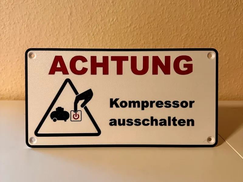 Kompressor Schild