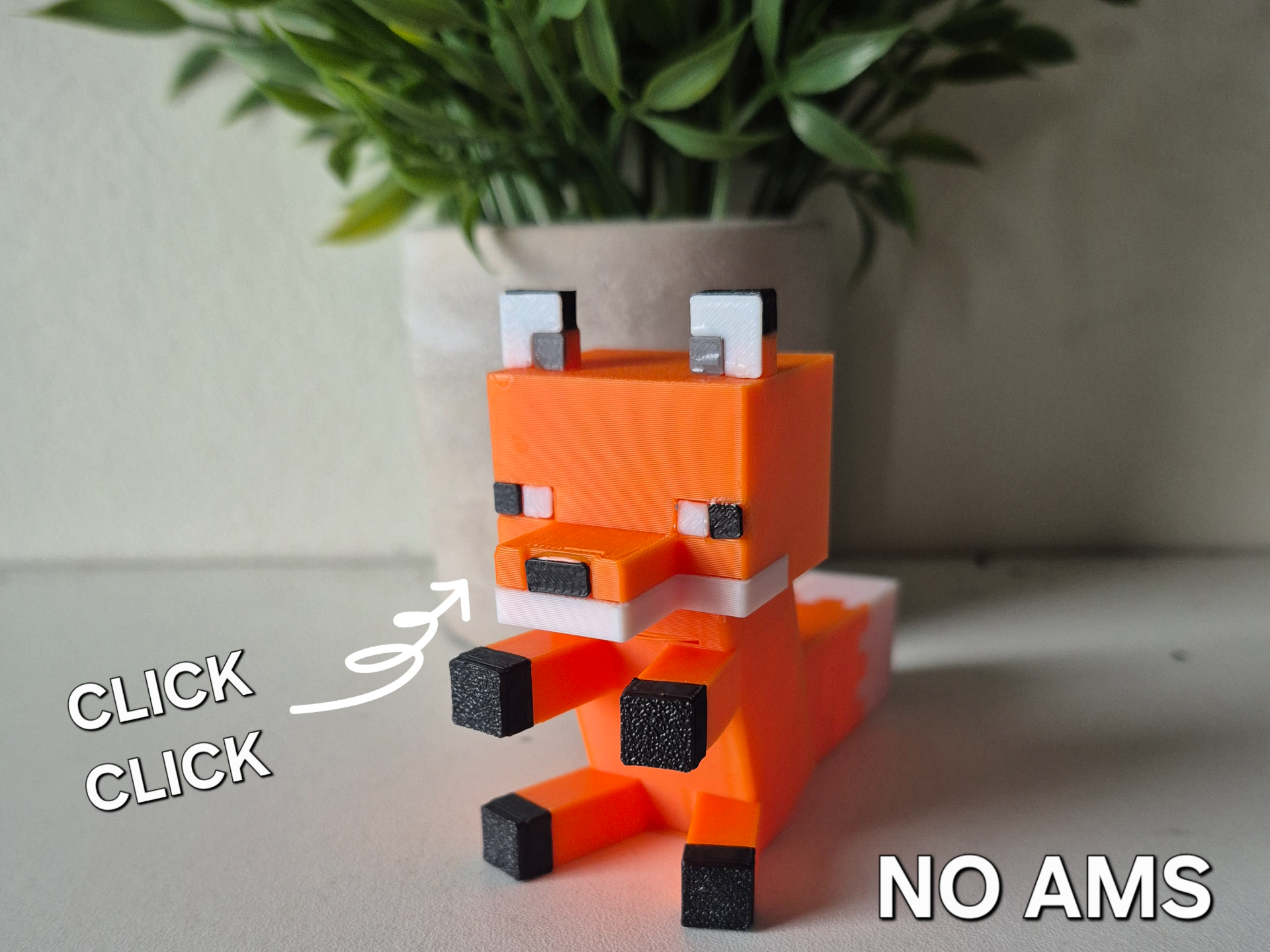 Minecraft Fox – Fidget Clicker