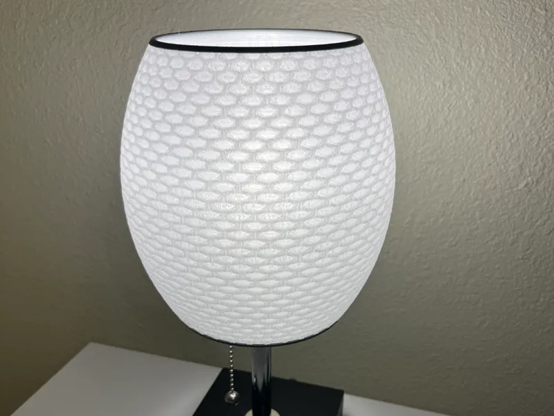 Hex Pattern Lampshade