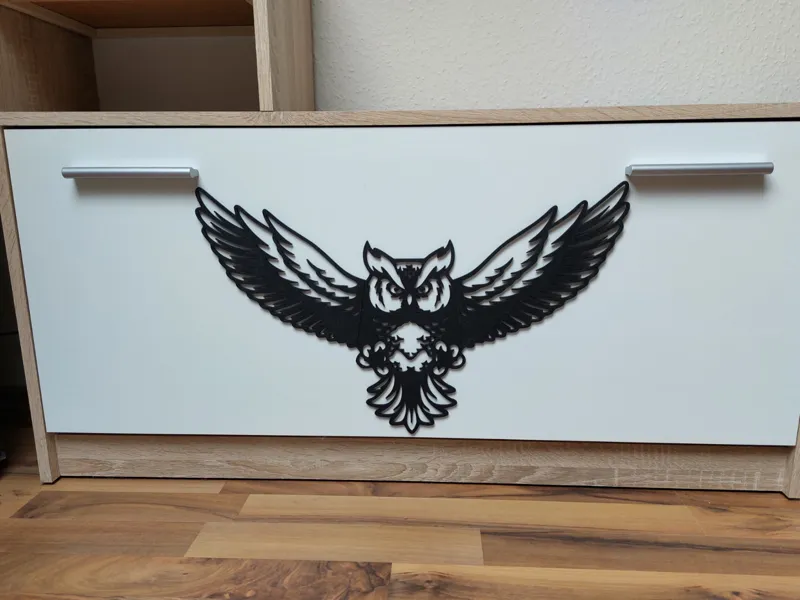 Owl Wallart