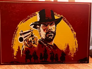 Red Death Redemption 2 painting