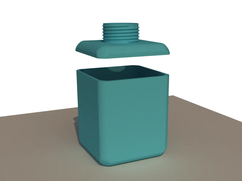 Fog Machine Reservoir  w/49mm x 4mm Pitch Cap