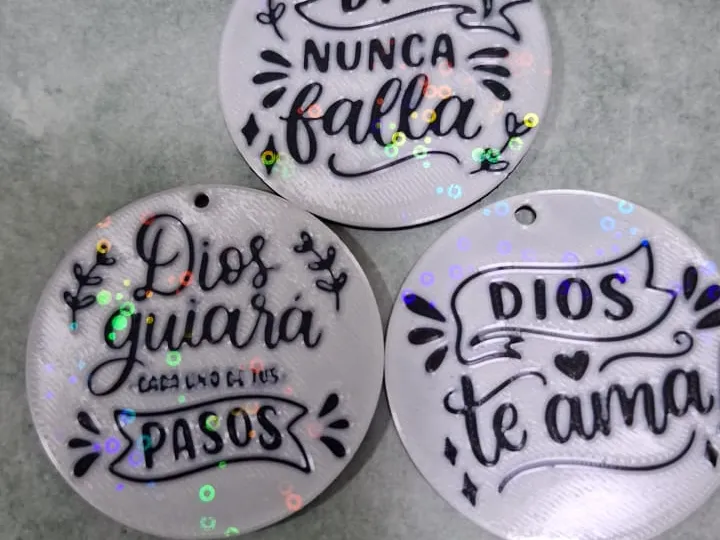 Llavero Dios Te Ama