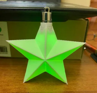 Estrella para árbol de Navidad