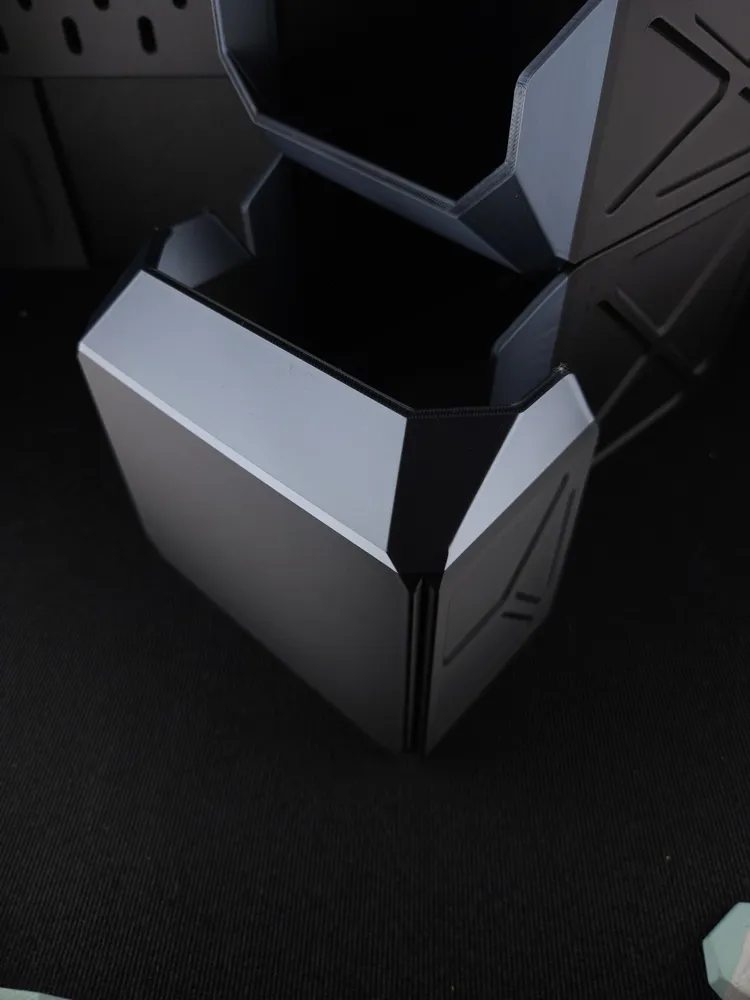 BUCKETS WIDE PACK - Stackable Organizer No Support - Free 3D Print ...