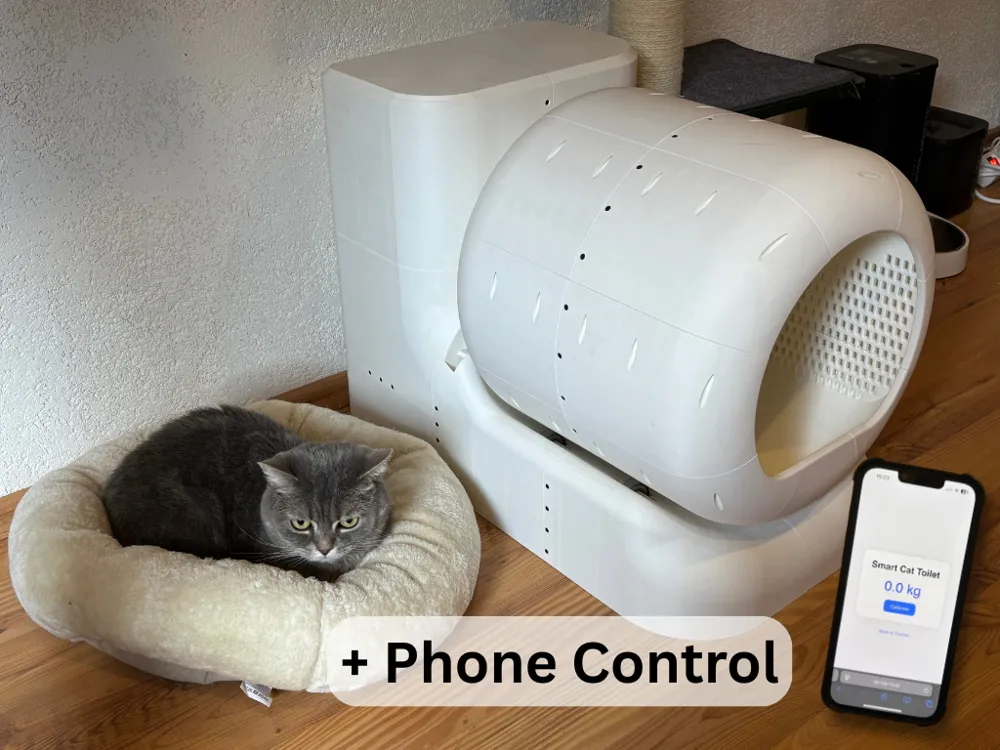 Intelligentes Katzenklo  Kostenloses 3D-Druckmodell  MakerWorld