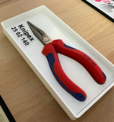 Gridfinity Knipex holder 2x4