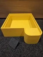 Rutsche und Unterbau