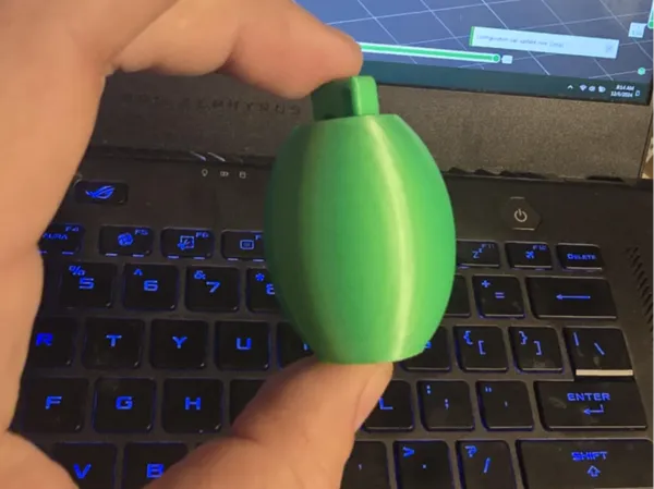 Fidget cliqueur Olive