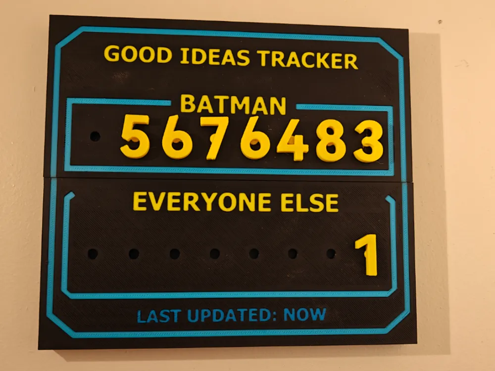 Batman Tracker Brick Batman : Good ideas tracker - Free 3D Print Model - MakerWorld