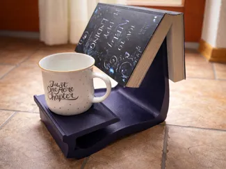 Große Bücherablage / Becherablage / Ablage / Cozy 
