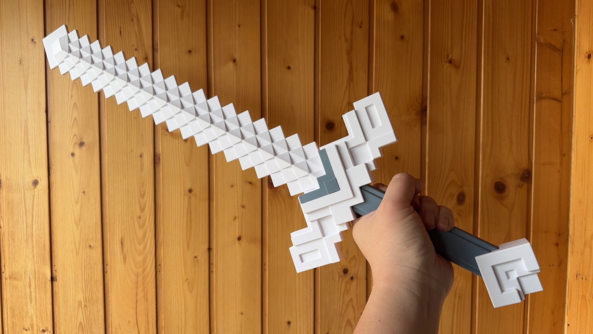 Miniatura 1 do modelo 3D Minecraft 我的世界大电影 剑
