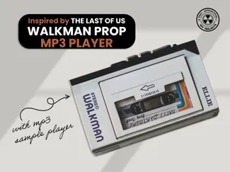 Walkman Style Cassette Player prop "Last of Us”
