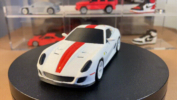 Ferrari] Ferrari 599 GTO White 1/43 Scale Multi-part Version