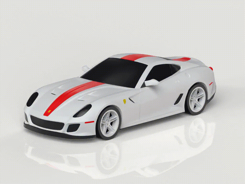 Davis&Giovanni1/43 フェラーリ599 ホワイト Davis&Giovanni1/43 フェラーリ599 ホワイト Davis Giovanni1/43
