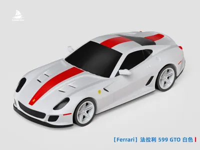 Davis&Giovanni1/43 フェラーリ599 ホワイト Davis&Giovanni1/43 フェラーリ599 ホワイト Davis&Giovanni1/43