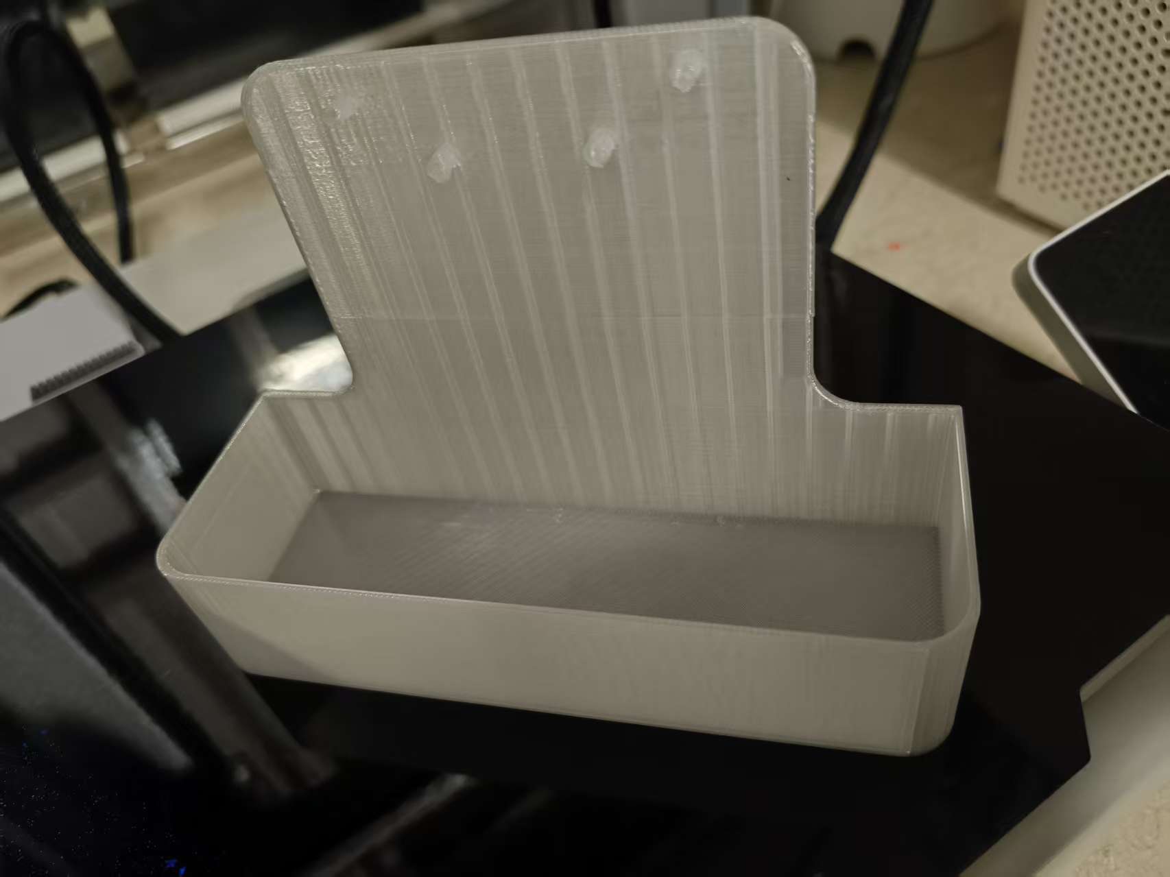 Miniatura 2 do modelo 3D 15cm鹿角蕨种植盆（带浇水/施肥神器）（更新接水托盘）