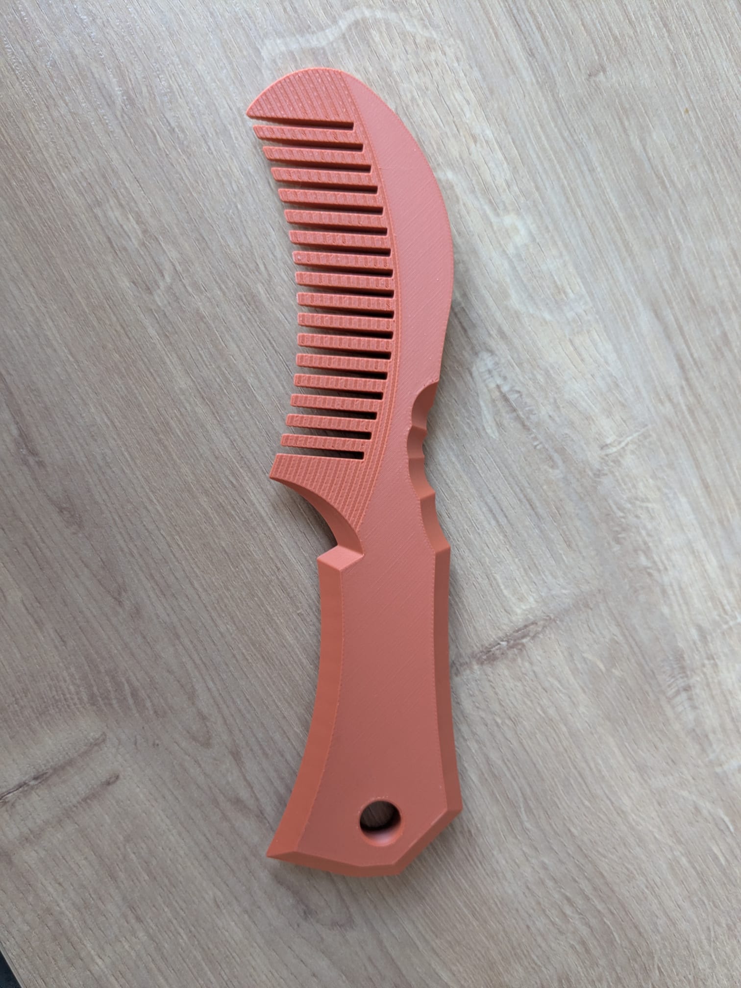 Miniatura 2 do modelo 3D rustikaler Haarkamm 