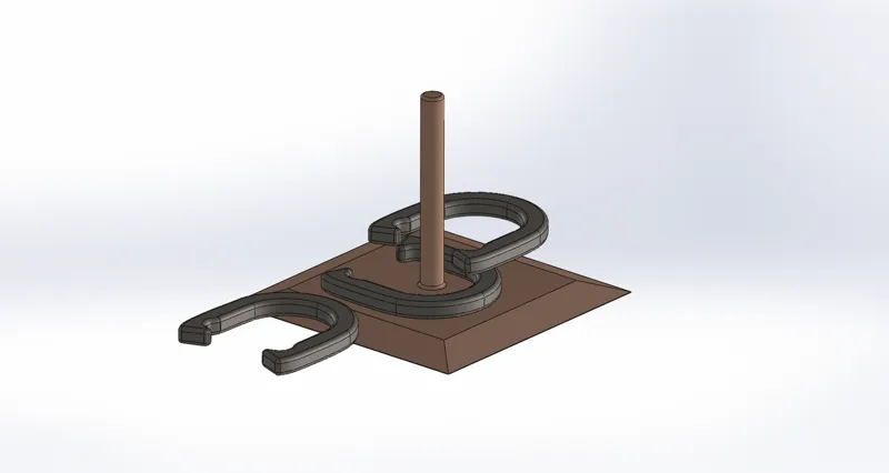 Table top Horseshoe game