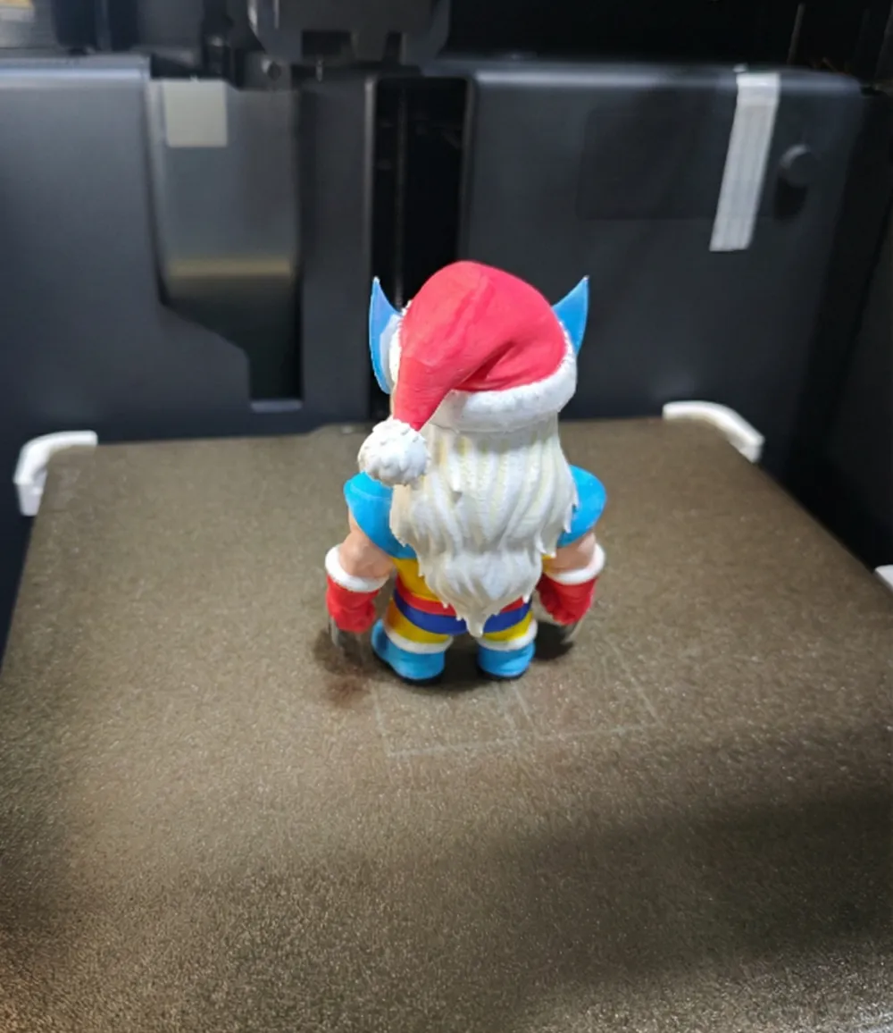 Santa Wolverine - Free 3D Print Model - MakerWorld