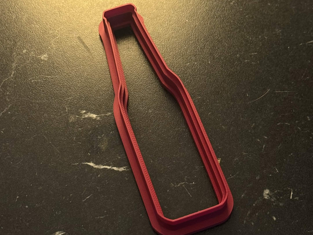 Beer Bottle Cookie Cutter