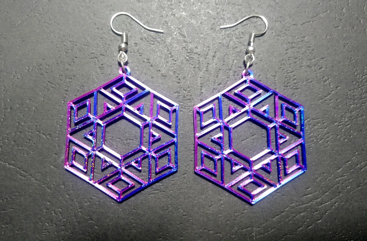Celestial Whirl Earrings view 3