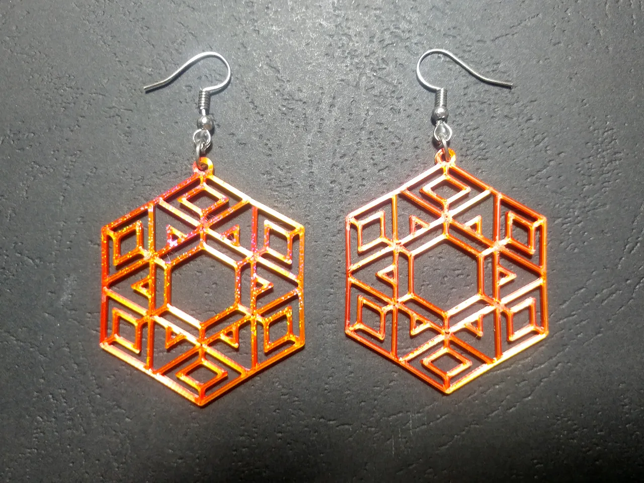 Celestial Whirl Earrings view 4