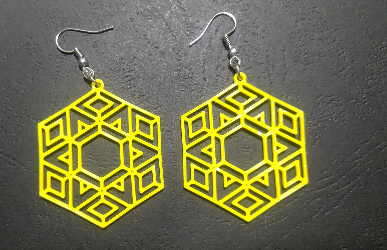 Celestial Whirl Earrings view 2