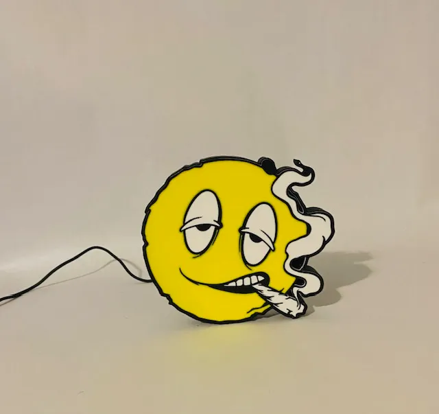 SmileySmoker Lamp