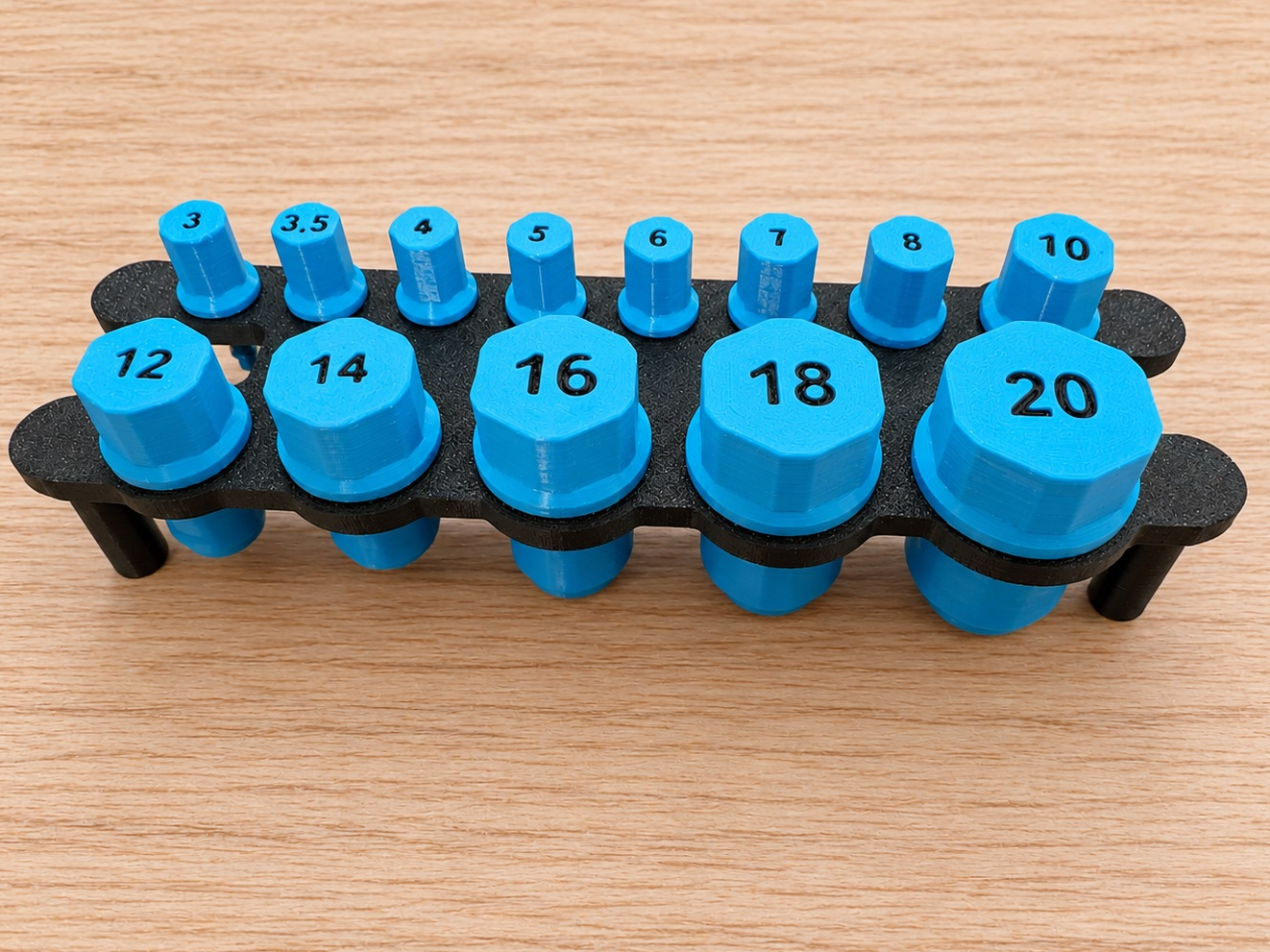 Universal Schlauchverschluss-Set 3–20 mm – PW-003 3D model