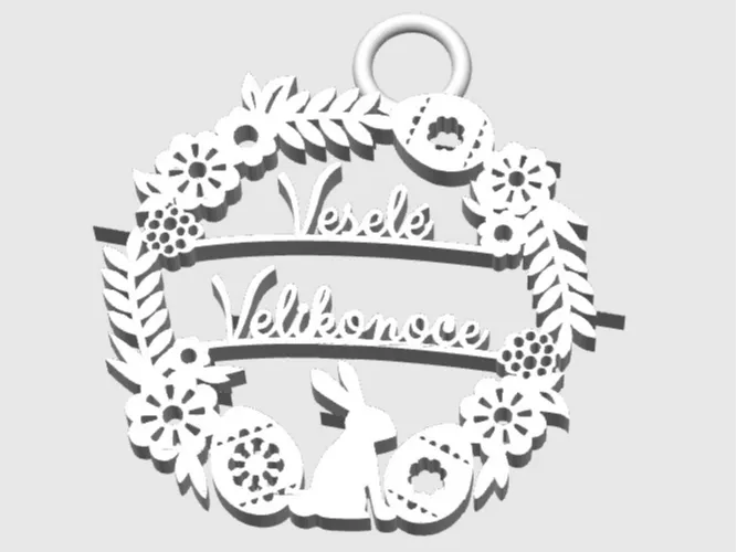 Veselé velikonoce - na dveře