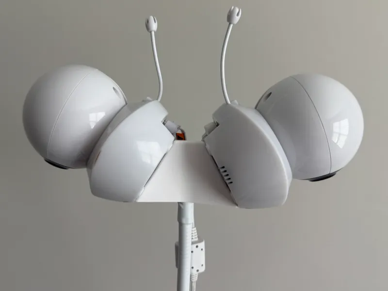 Dual Baby Monitor Camera Mount – Keyhole Style