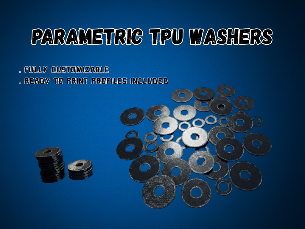 Parametric TPU Washers – Automatic or Manual