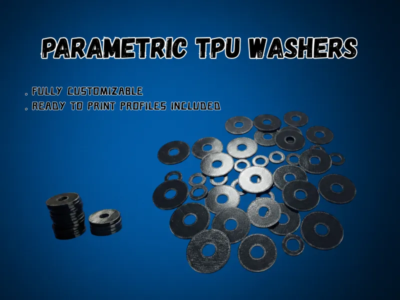 Parametric TPU Washers – Automatic or Manual