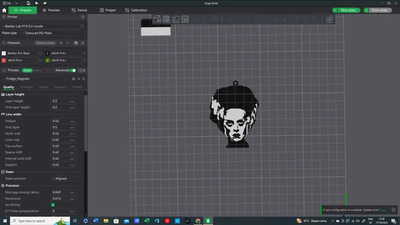 Classic Monsters Bride of Frankenstein Keychain