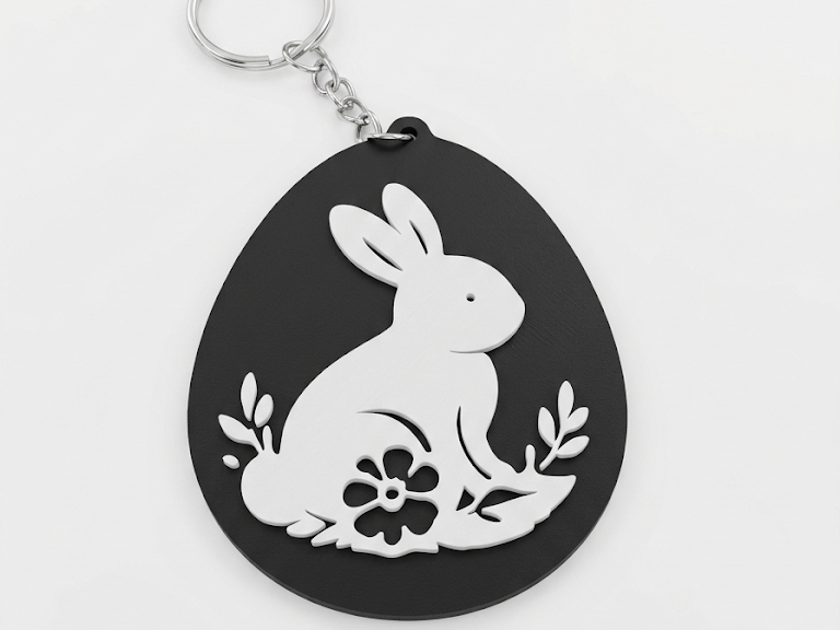 Easter Egg keychain