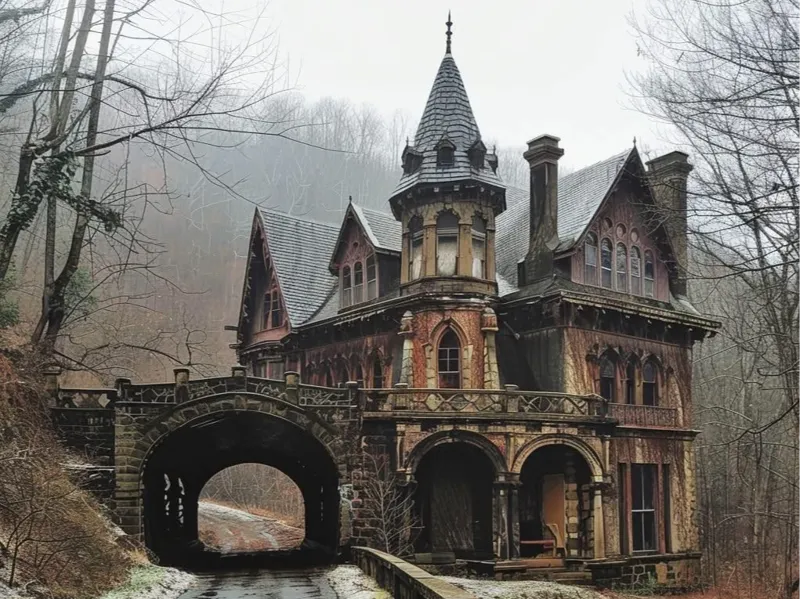 Abandoned Drive-Thru House